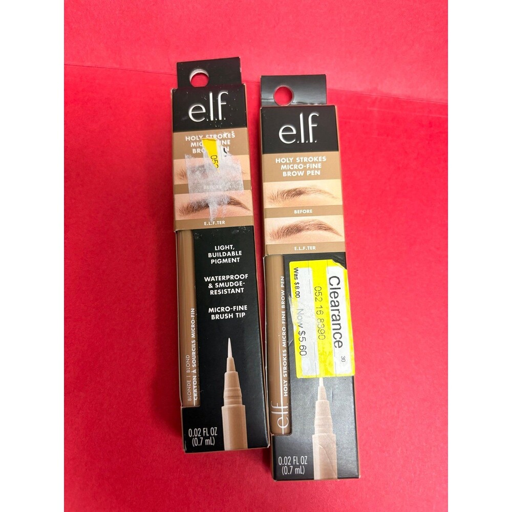 Elf Holy Strokes Micro-Fine Brow Pen Blonde NEW